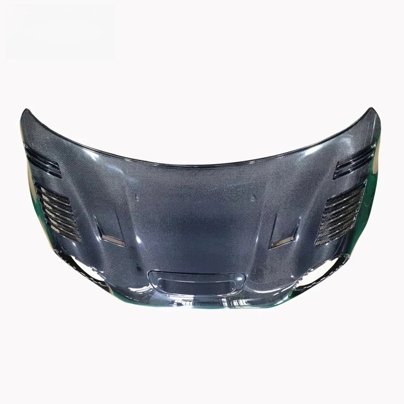 2009-2014 for  Mini Cooper Convertible DTM Style Carbon Fiber Engine Hood Cover New with Included Clips
